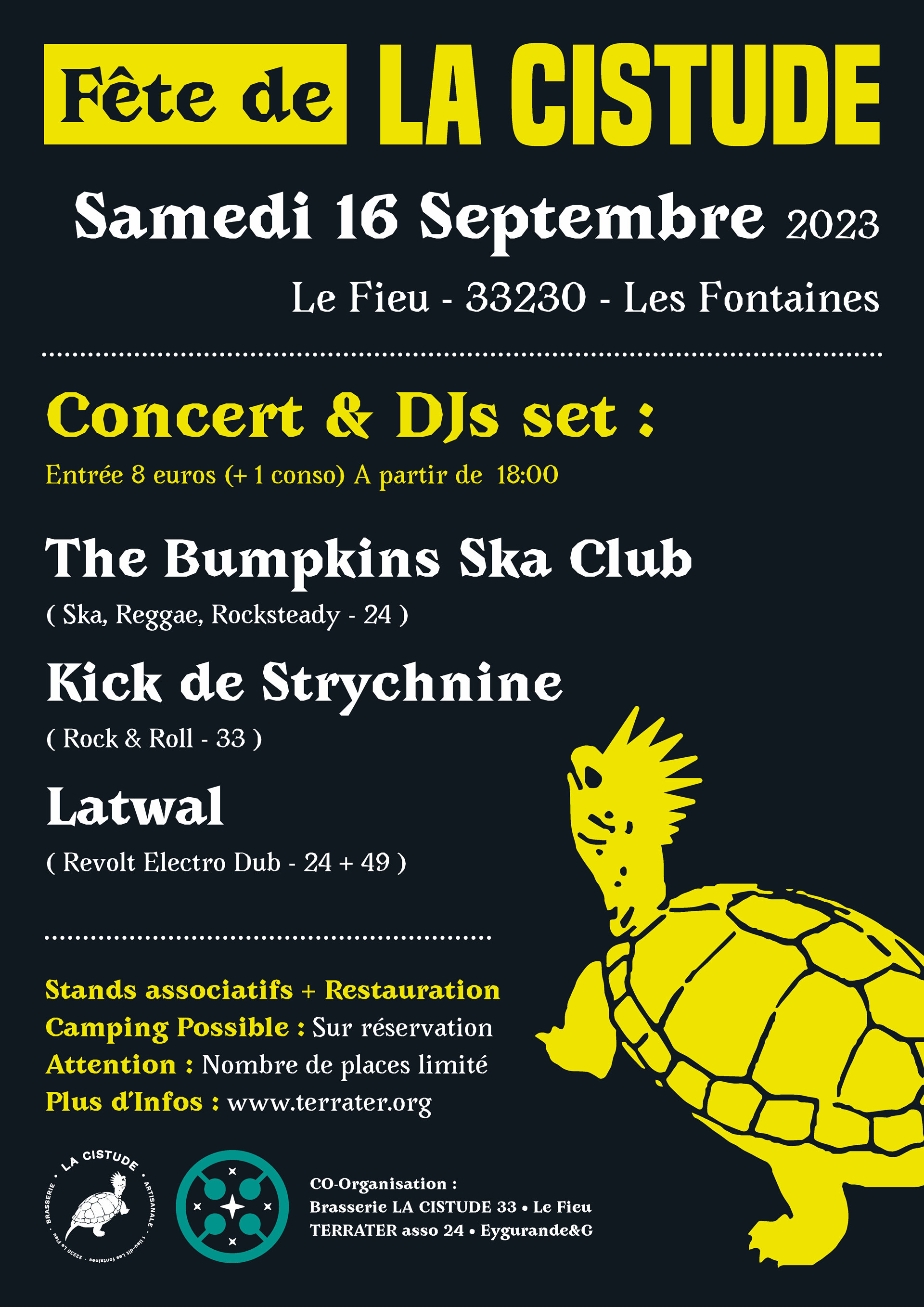 Affiche fête de la Cistude