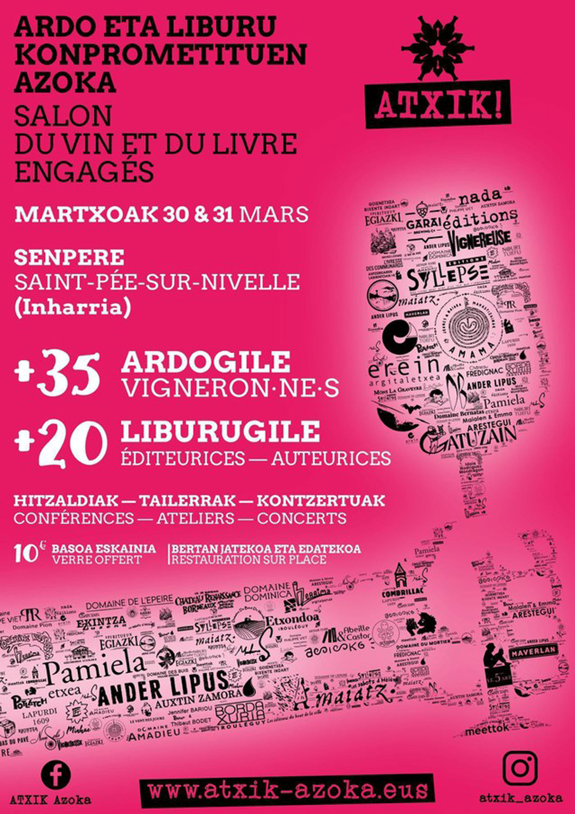 Salon du vin et du livre engagés