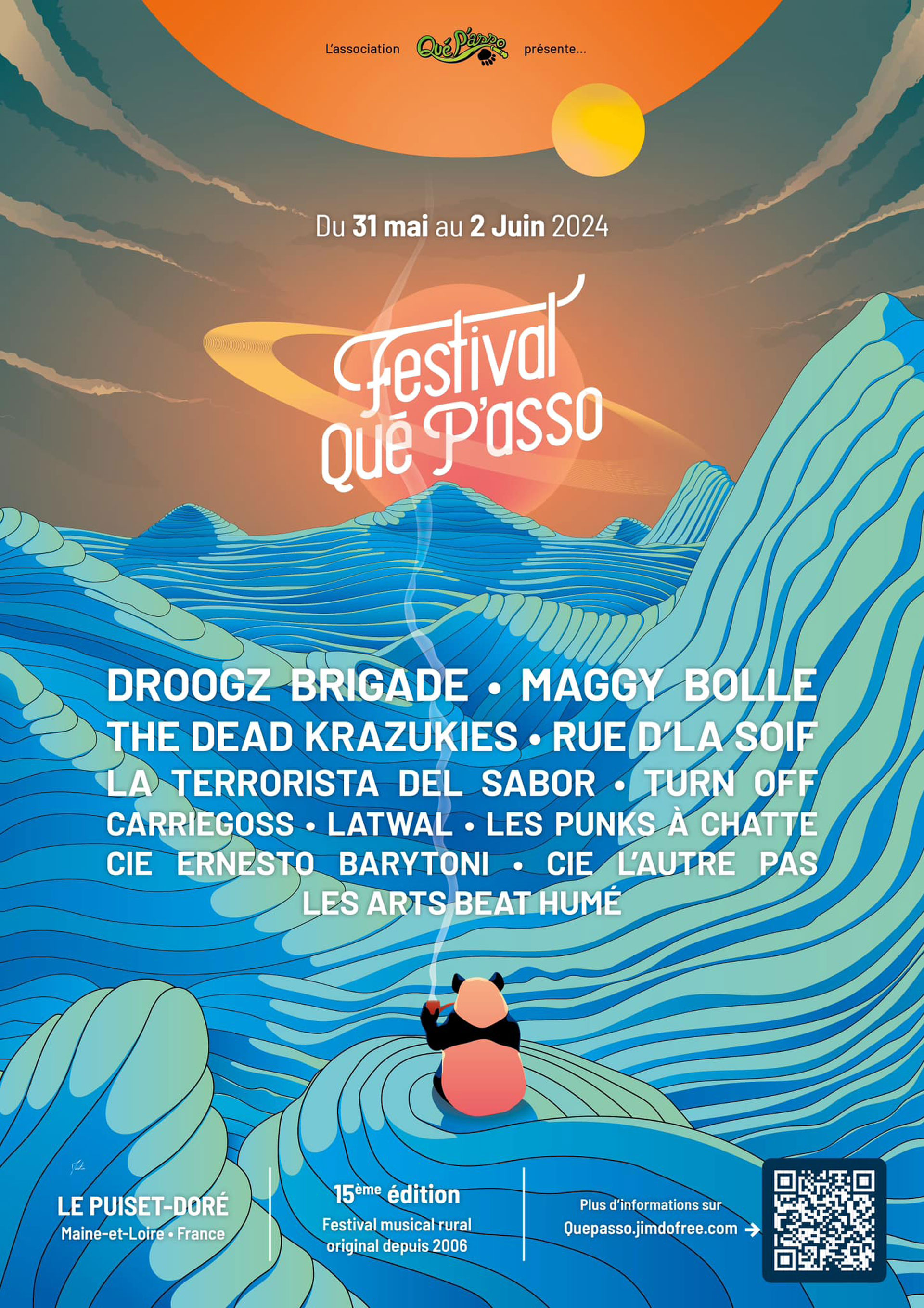 Affiche du festival 2024